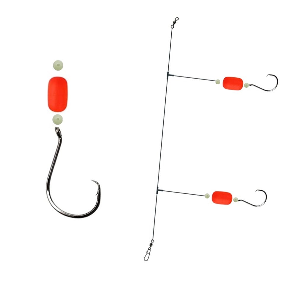 ATATOUNT 5 Pz/Set Galleggiante da Pesca Palline in plastica ABS Palla